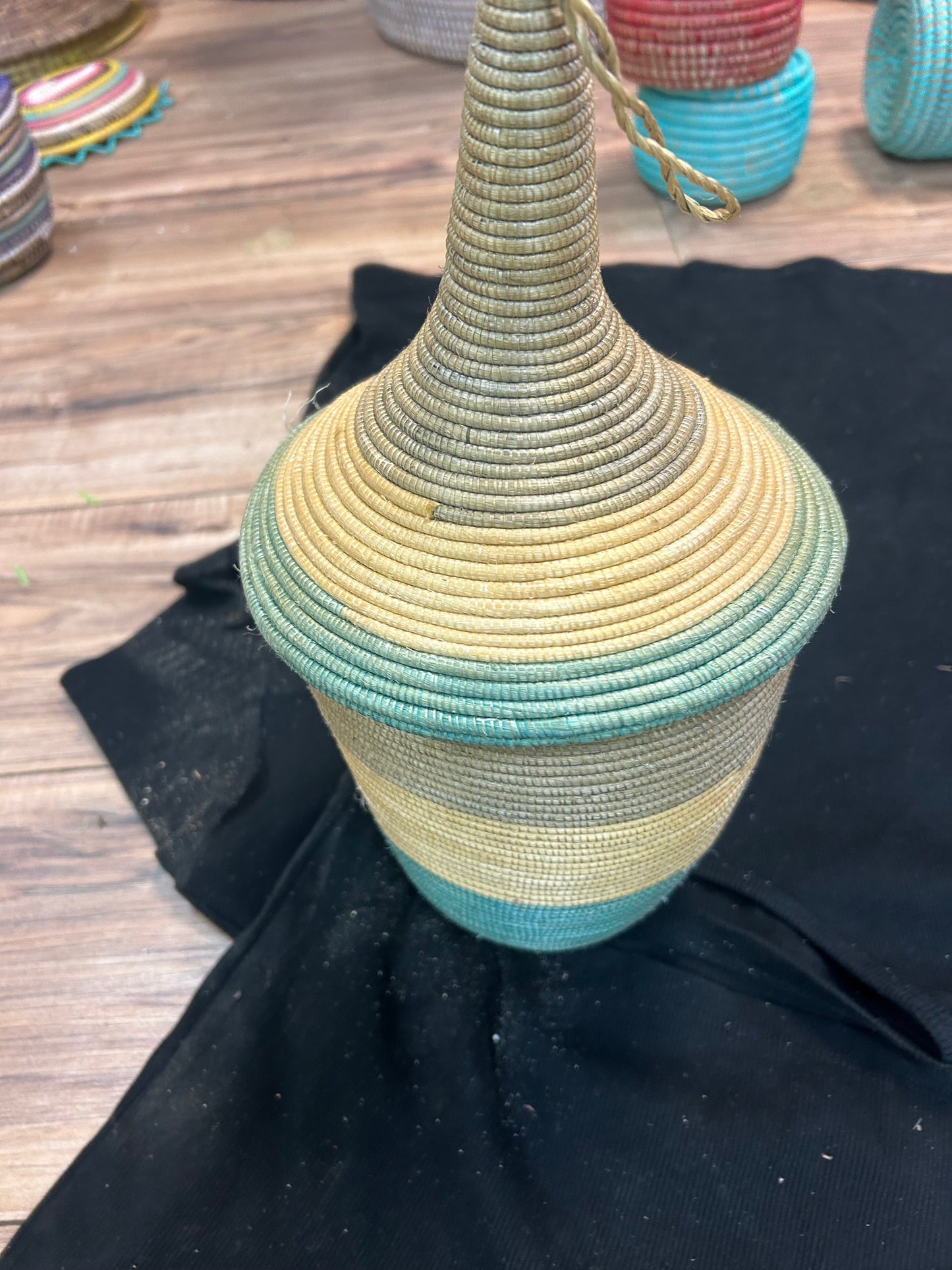 African basket hand made