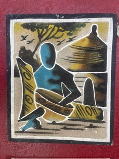 Viillage Rythm Batik art