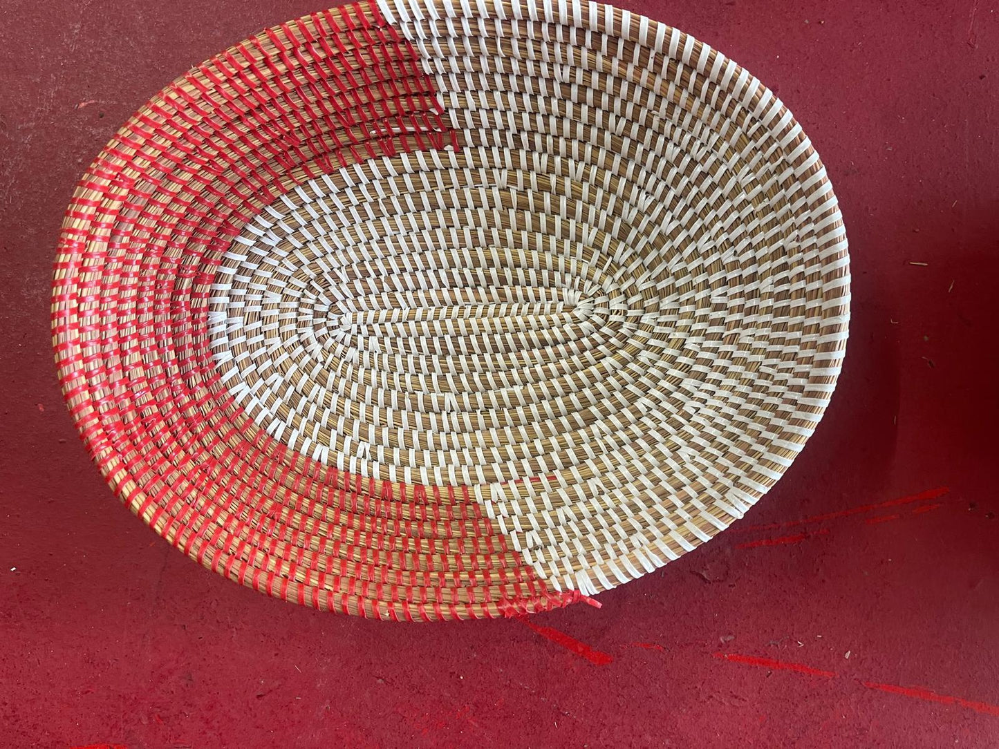 Wall Deco/Bowls – 9‑Piece Oval Basket Set