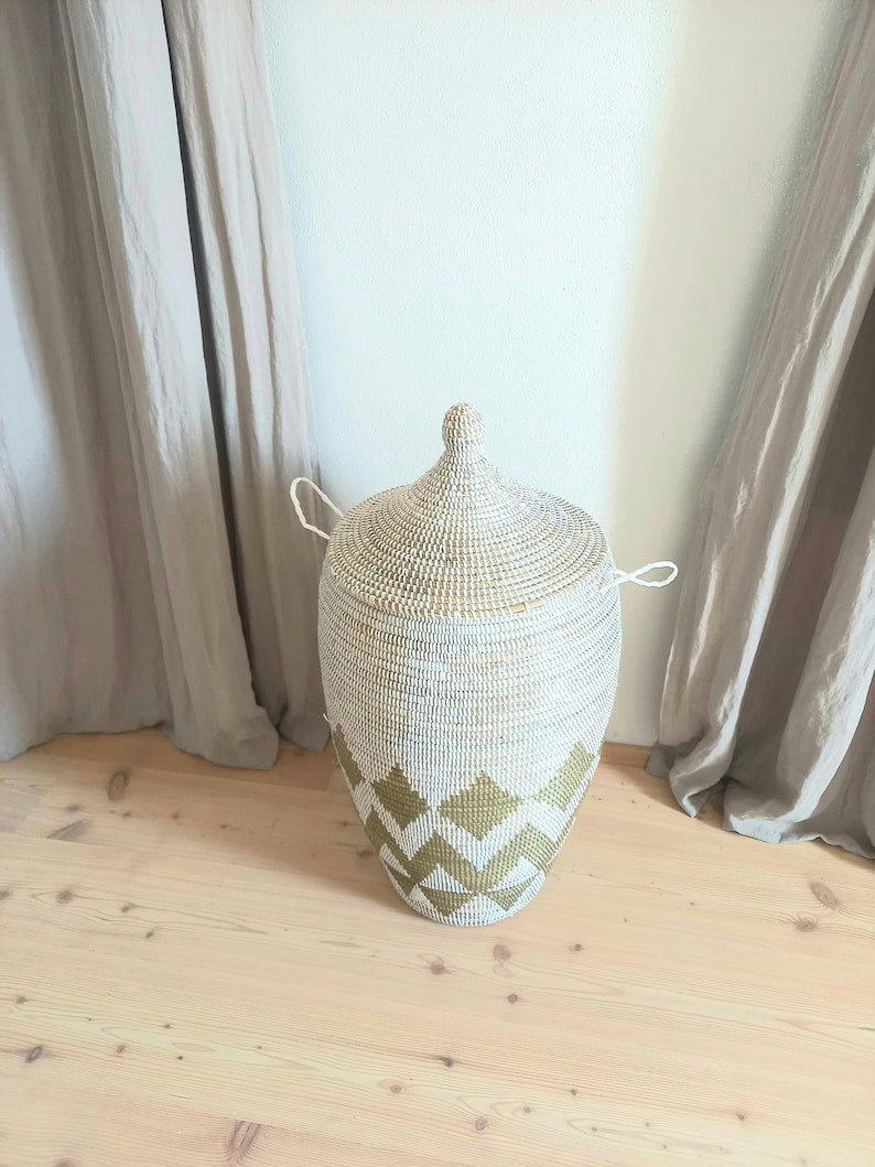 Africa Basket on Sale, Laundry, Cesto, Wäschekorb, Cestino BKB-25-06