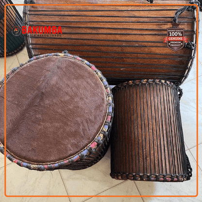 Hand Made Djembe Drums Set From Guinea-3 Pieces