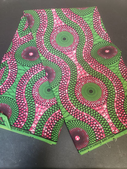 African fabrics wax 6 yd for 20$