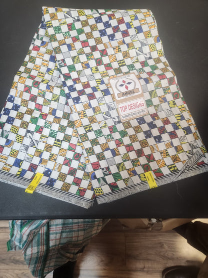 African fabrics wax 6 yard for 20