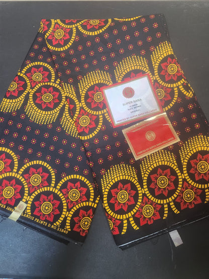 African fabrics ( 6 yards for 20$