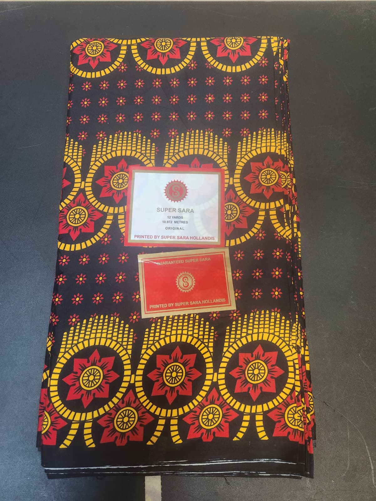 African fabric 6 yards for 20$
