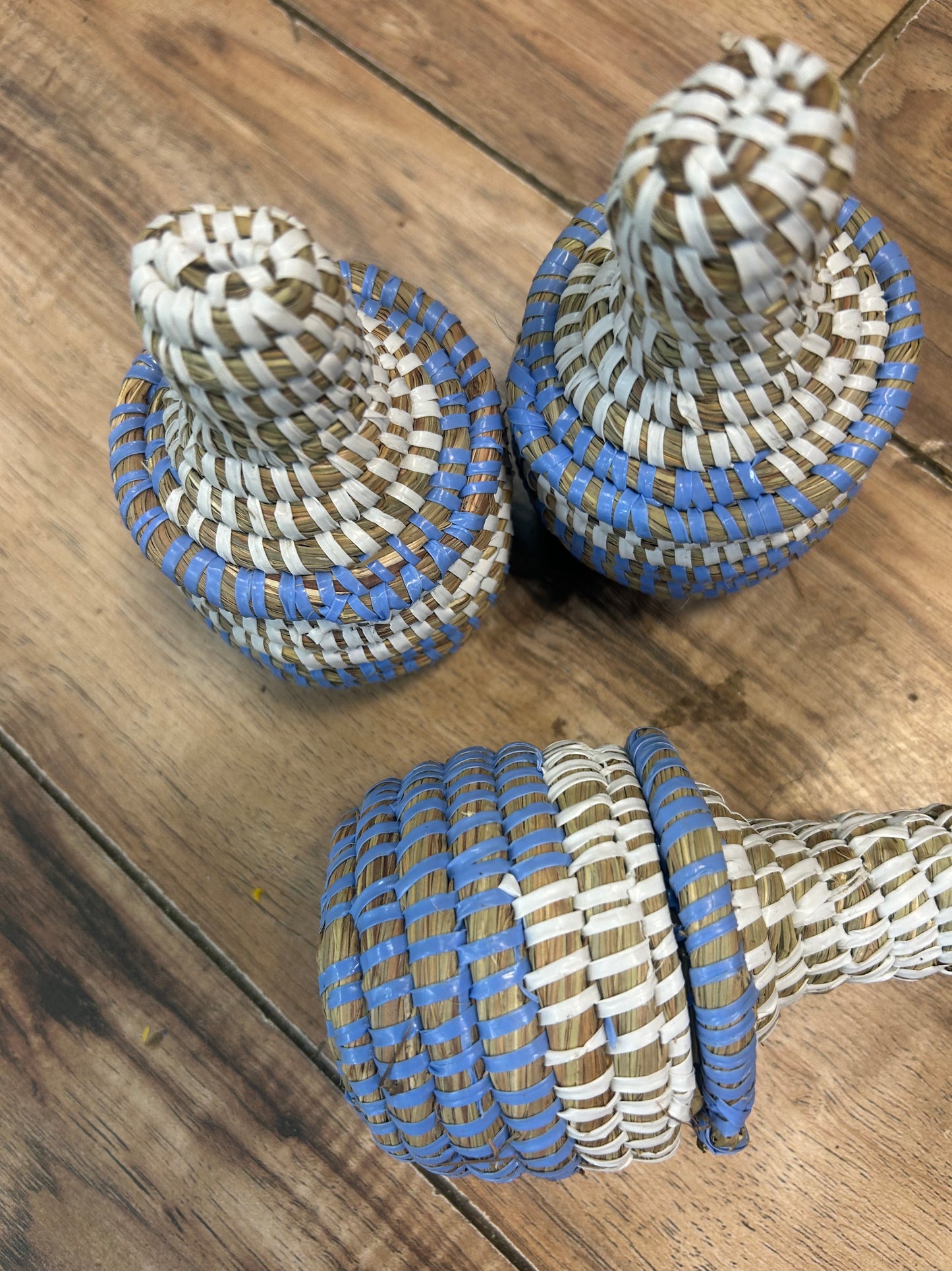 African basket  Christmas deco