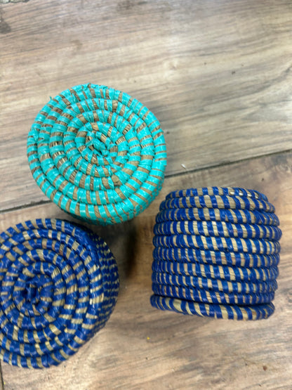 African basket  Christmas deco