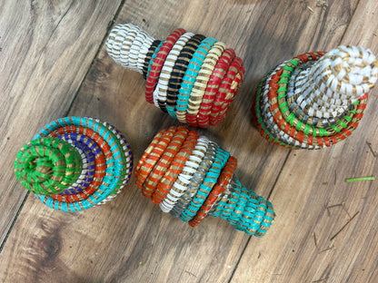 African basket  Christmas deco