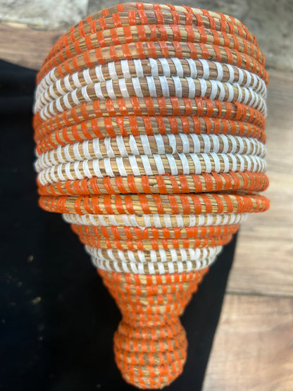 African basket  Christmas deco