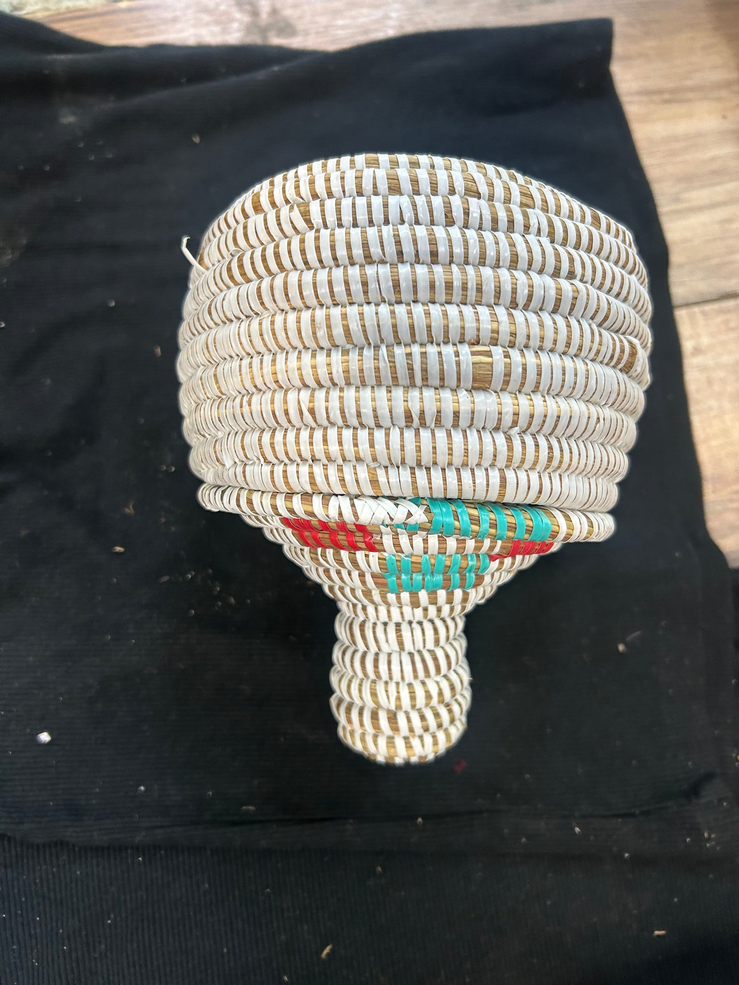 African basket  Christmas deco