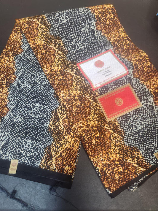 Sankofa Gold 6-Yard African Fabric