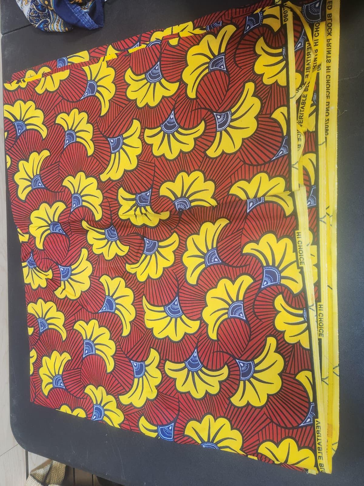 Makena Bloom 6-Yard African Fabric