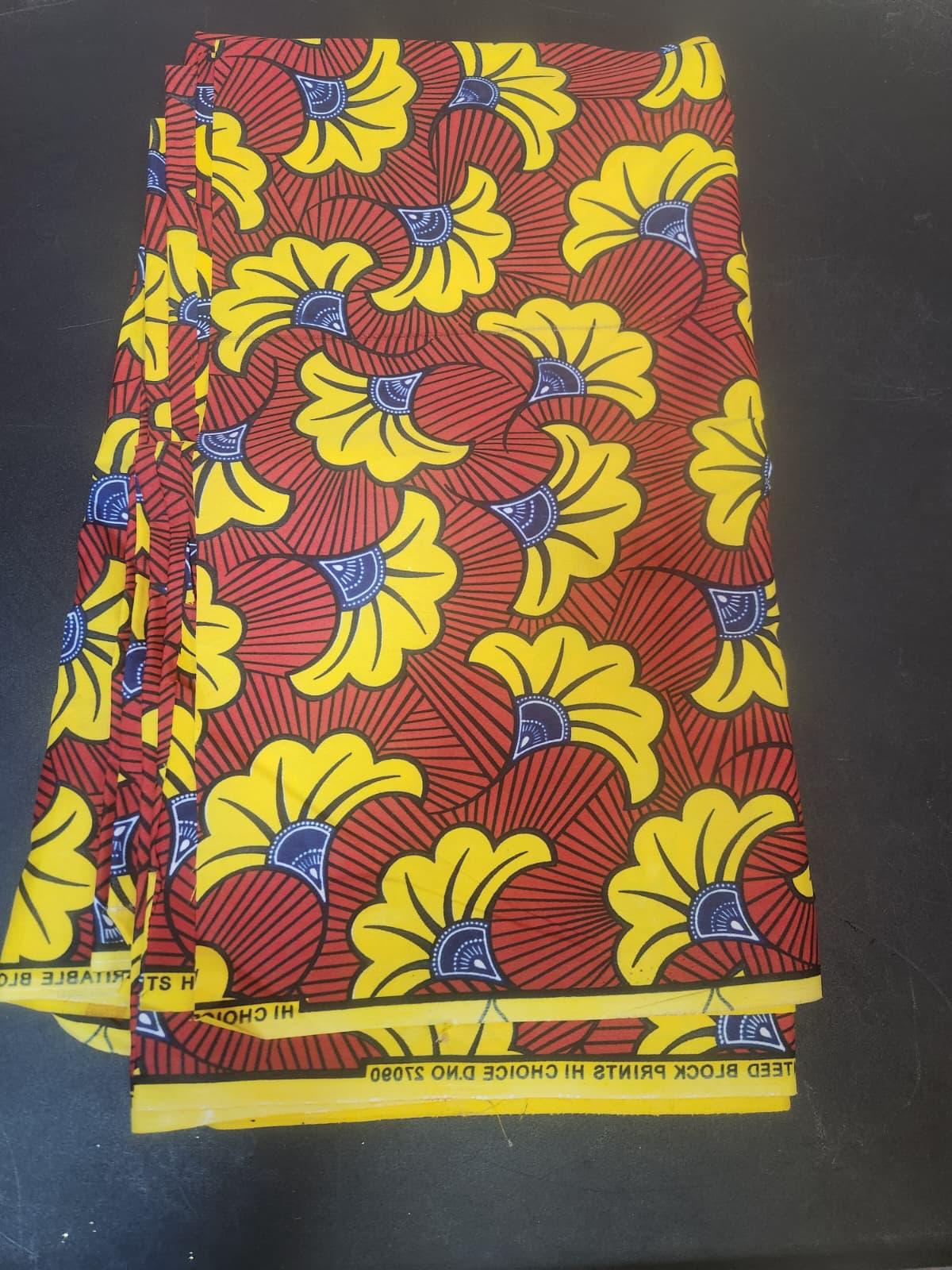 Makena Bloom 6-Yard African Fabric