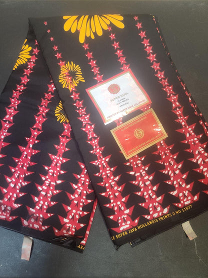 Nia Bloom 6-Yard African Fabric