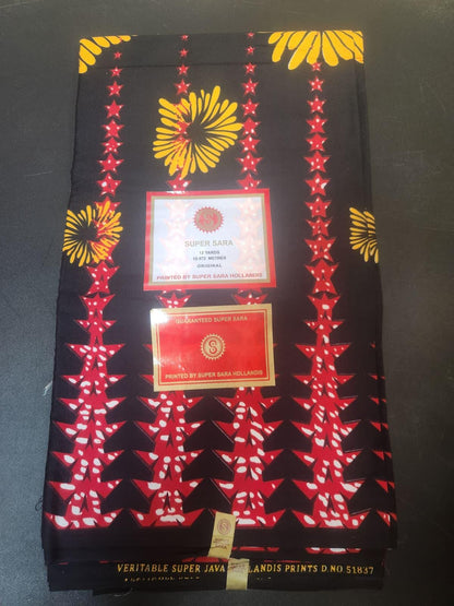 Nia Bloom 6-Yard African Fabric