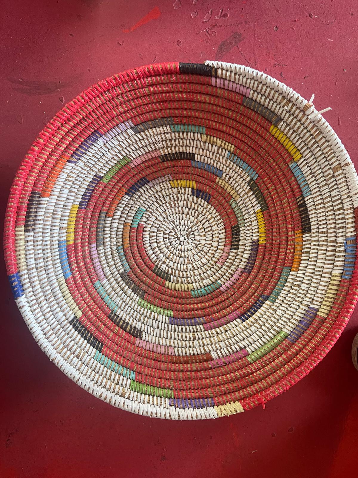 9 set of wall deco/bowls