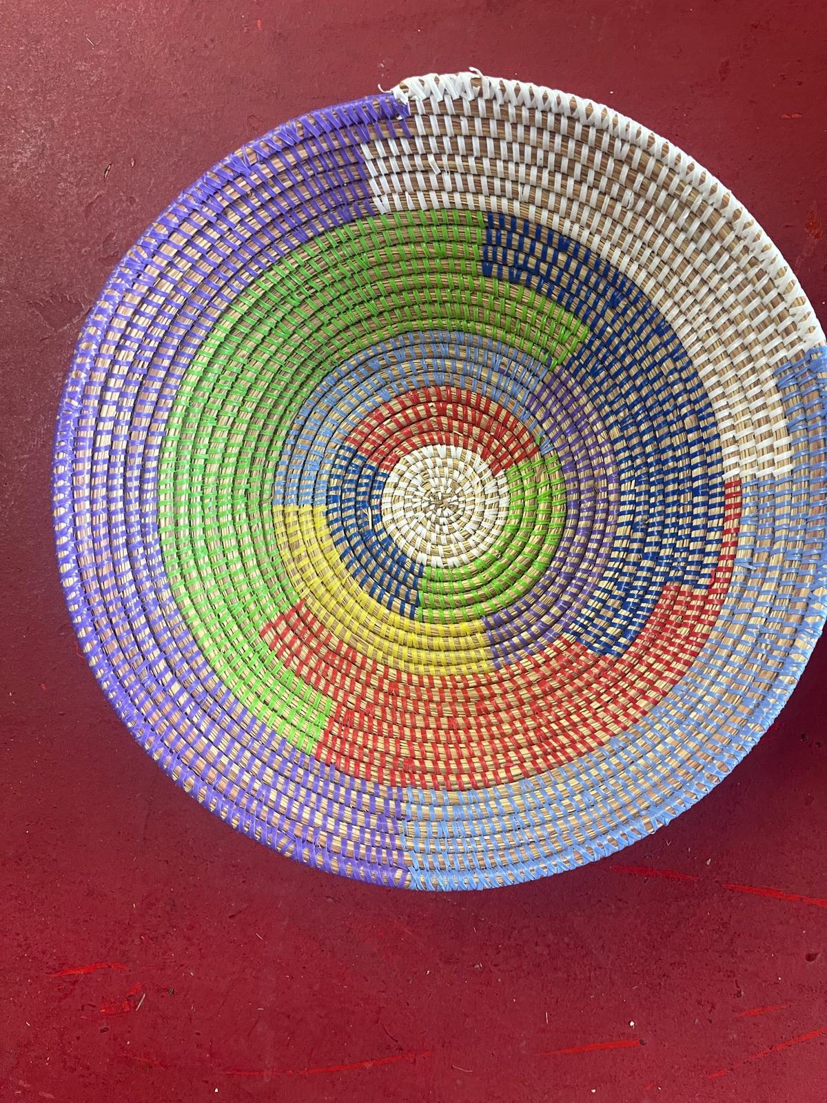 9 set of wall deco/bowls