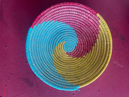 Wall Deco/Bowls – 9‑Piece Handwoven Basket Set