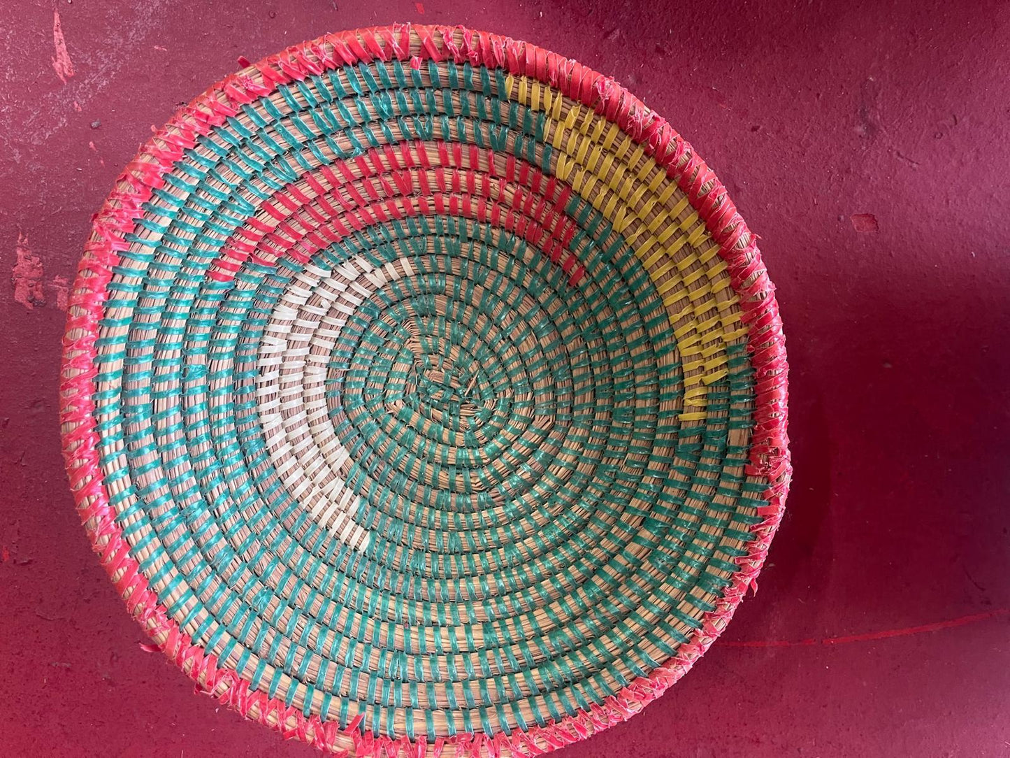 Wall Deco/Bowls – 9‑Piece Spiral Basket Set