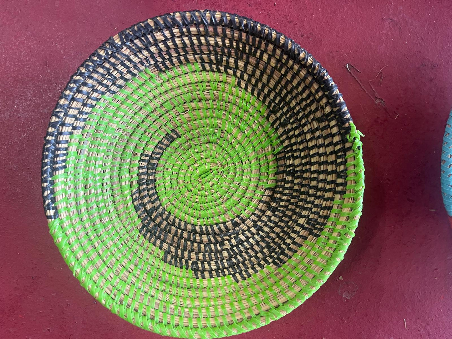 Wall Deco/Bowls – 9‑Piece Spiral Basket Set