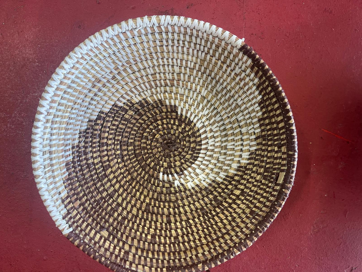 Wall Deco/Bowls – 9‑Piece Spiral Basket Set