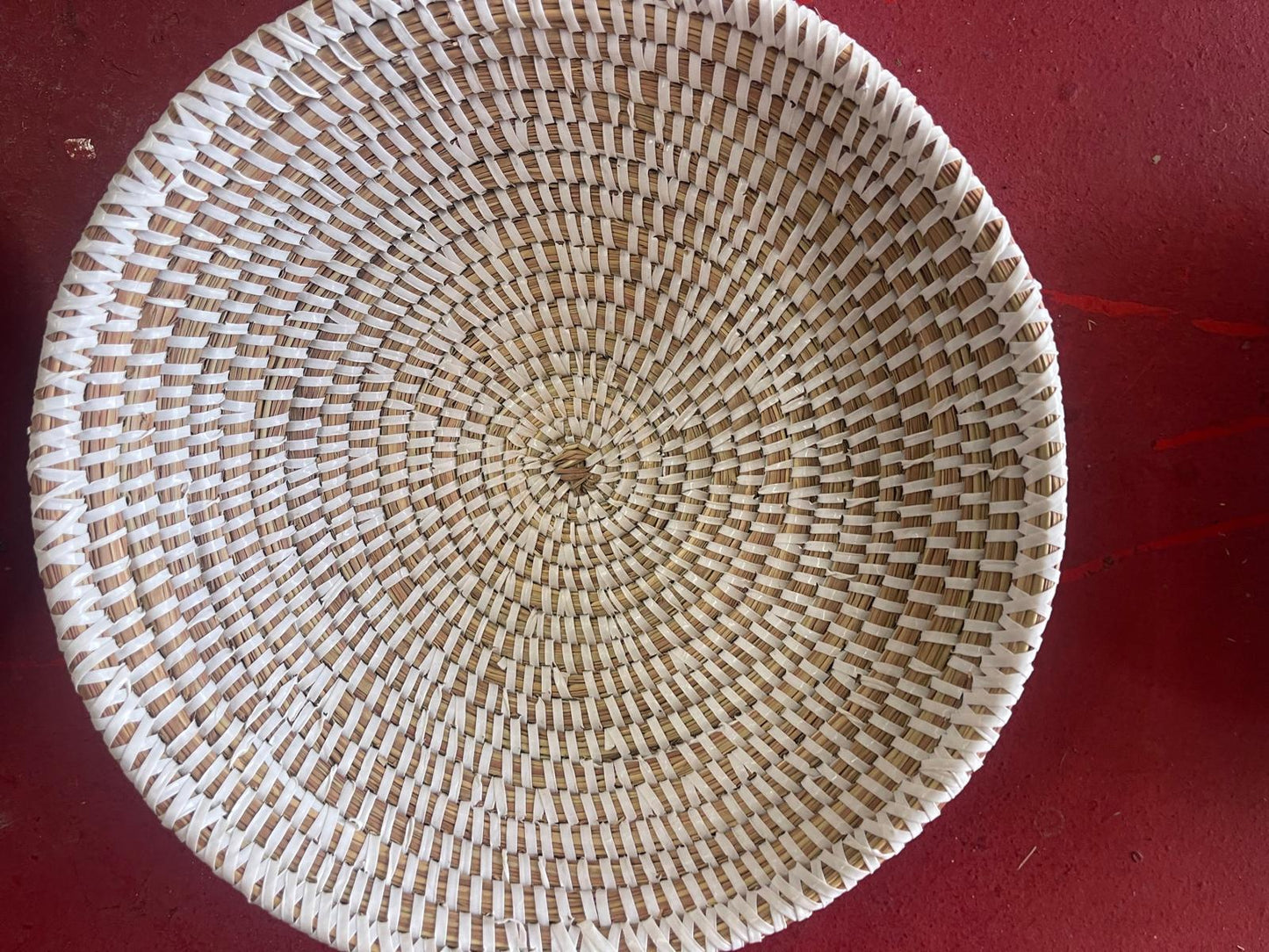 Wall Deco/Bowls – 4‑Piece Oval Basket Set