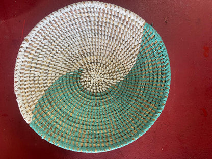 Wall Deco/Bowls – 9‑Piece Spiral Basket Set